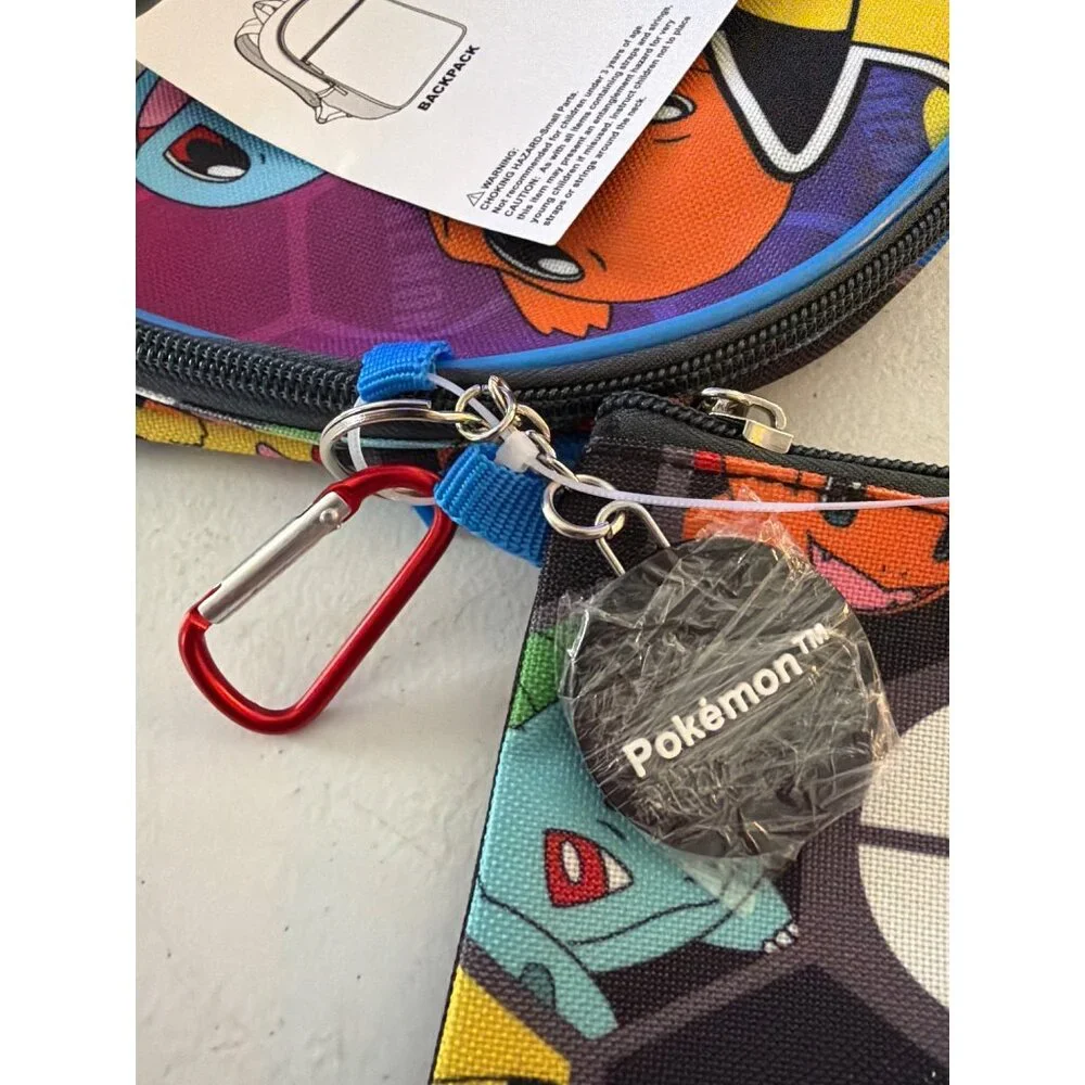 Pokémon 5-Piece Backpack Set With Lunch Bag & Accessories - Picture 6 of 8